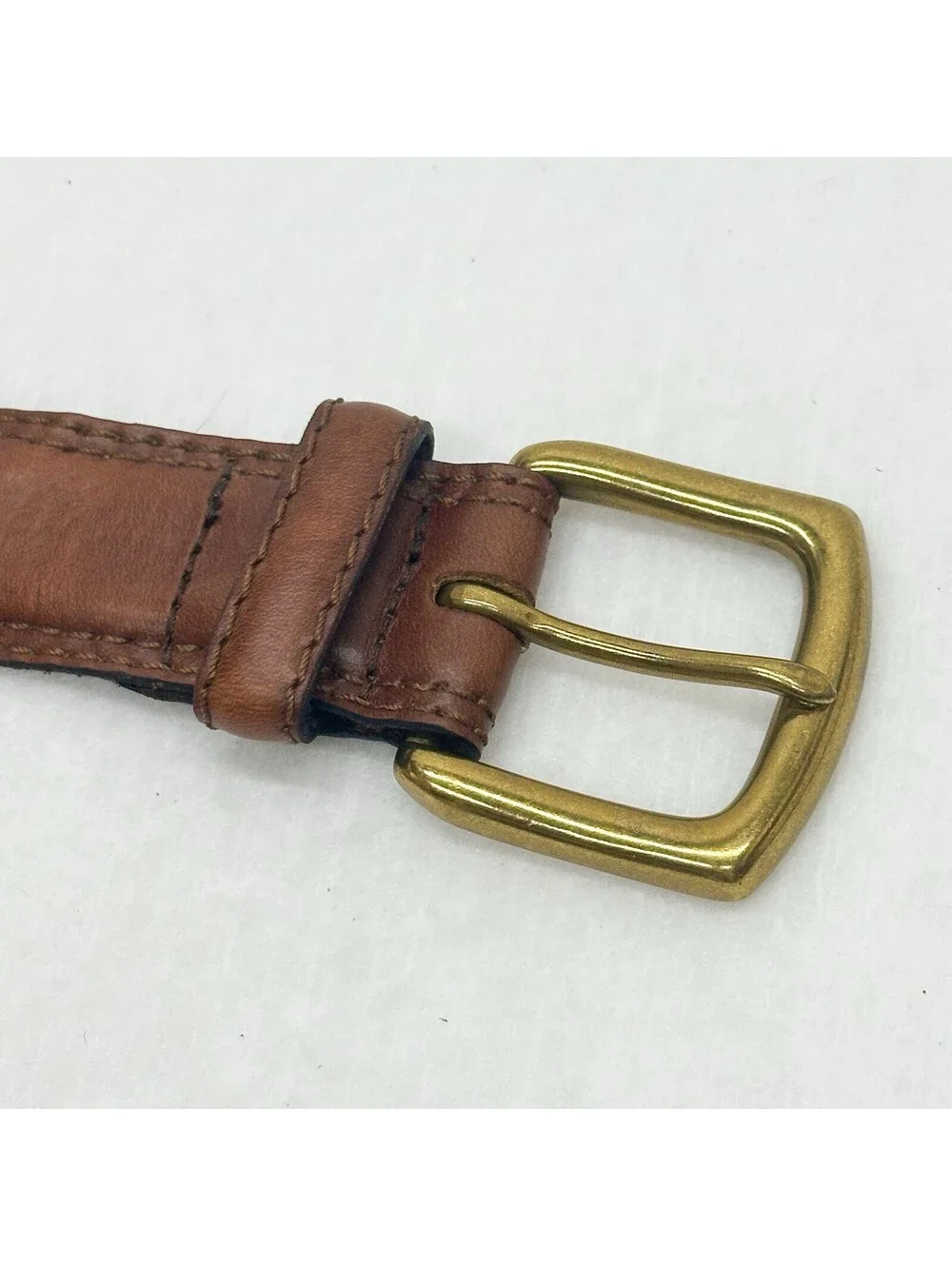 Brown Genuine Leather Top Grain Belt Men’s Size 36-38